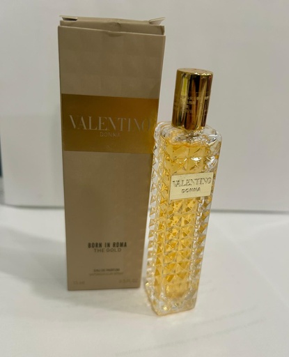 [3614273672429THE GOLD] VALENTINO DONNA Born In Roma The Gold Mini Perfume 0.5oz 15ml